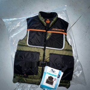 New Stearns Floating Fishing Vest Jacket size S